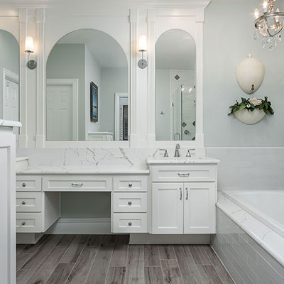 Remodeled Master Bath in Dallas TX