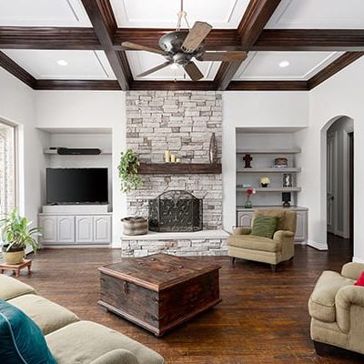 family room remodel Plano Texas
