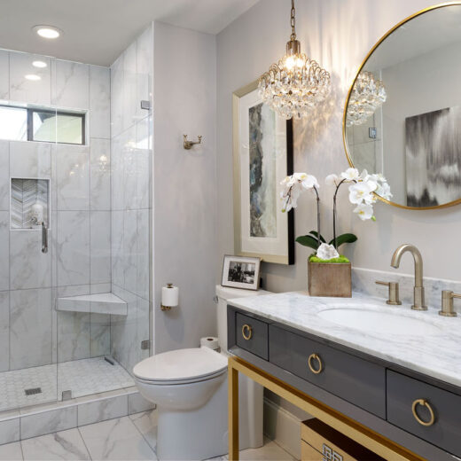 dallas bathroom remodel project